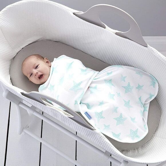 Tommee Tippee Groswadle Newborn Baby Cotton Hip-Healthy Swaddle Alternat… - Picture 2 of 11